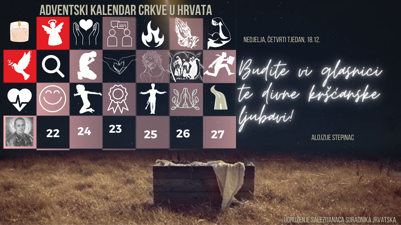 Budite vi glasnici te divne kršćanske ljubavi!