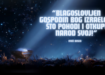 Blagoslovljen Gospodin Bog Izraelov, što pohodi i otkupi narod svoj!”
